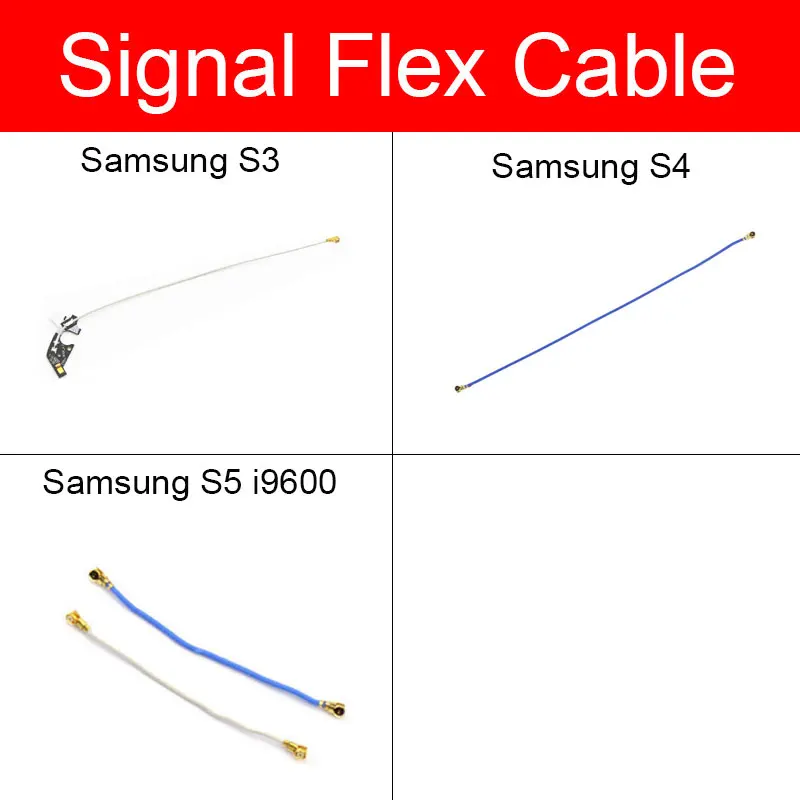 Wifi антенна сигнала гибкий кабель лента для Samsung S5 S4 S3 I9600 G900 I9500 I9505 I337 M919 I9300 I9305 I535