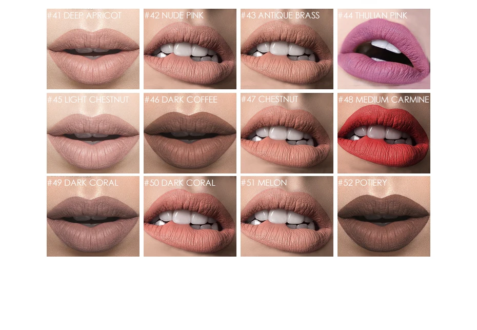FOCALLURE, 12 цветов, матовый блеск для губ, сексуальный Жидкий блеск для губ, долговечный, водонепроницаемый, косметический, косметический, для красоты, макияж, антипригарный, телесный блеск для губ