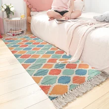 Сокращенный свежий мульти размер хлопок ватная одежда ковер декоративный коврик кухня пол Спальня Дом