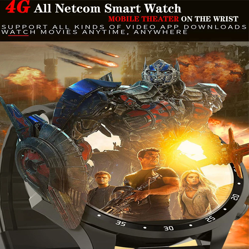 

2019 fashion 4G Smart Watch GPS man woman With Heart rate Monitor ECG Blood Pressure IP67 Fitness Tracker Wrisatband SmartWatch