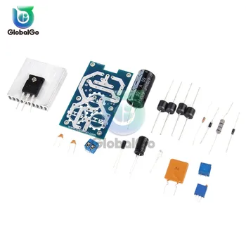 

LT1083 7A Power Adjustable Board with self-recovery Fuse parts Radiator Diy DC input 2.5-38v AC input 2.5-27v Output 2.5-35v