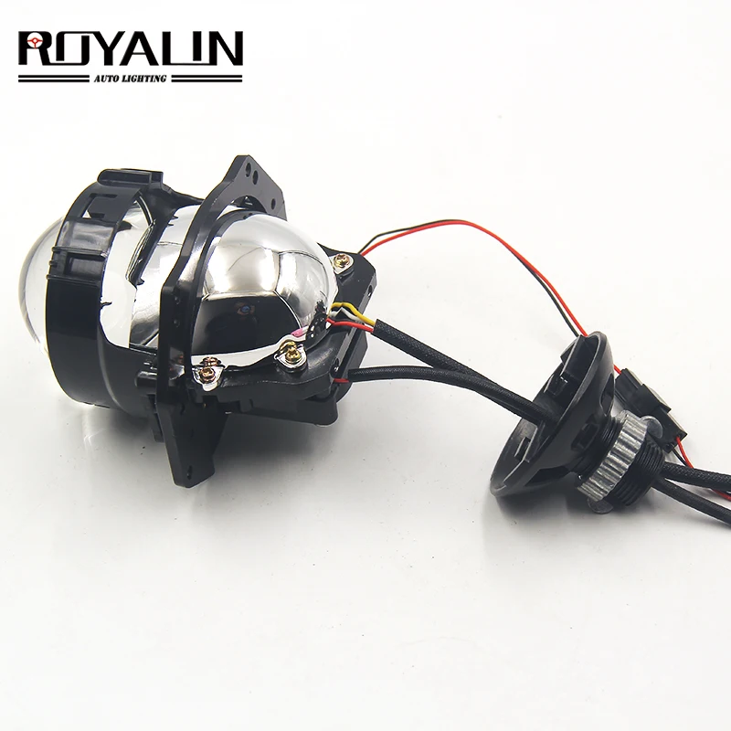 ROYALIN 1 шт. 32 Вт Bi Светодиодный прожектор для фар 3200LX W/ Hi/Lo Beam 6000K H1 H4 H7 9005 9006