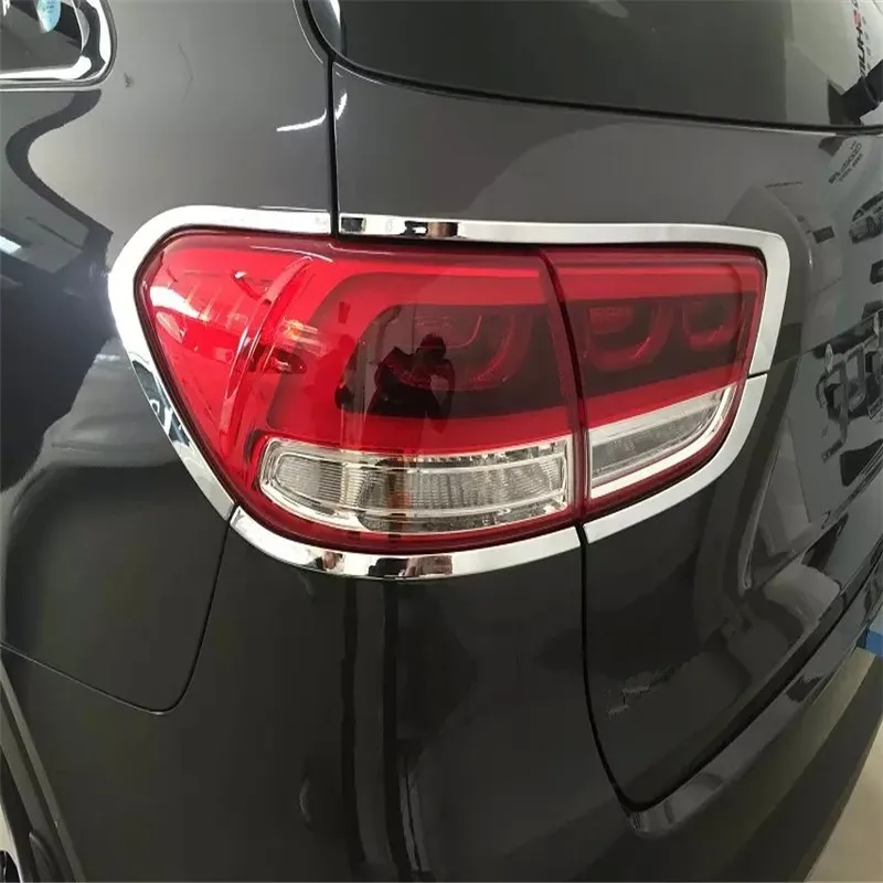 WELKINRY для Kia Sorento Prime UM 3rd поколения 2015 2016 2017 ABS chrome задние лампы светильник taillamp