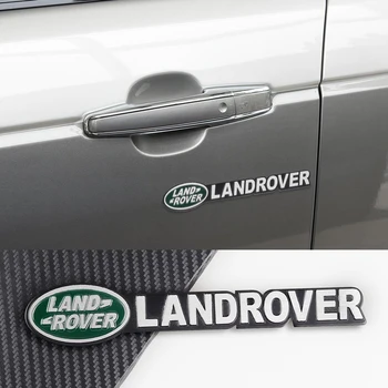 

1Pcs Car Accessories Zinc Alloy Car Decoration Badge Trunk Emblem Sticker Decal For Land Rover Range Rover Evoque Discovery SVR