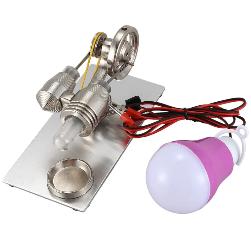 Diy Модель двигателя Стирлинга набор физика научная лампа игрушки для экспериментов модель строительные наборы игрушки для детей