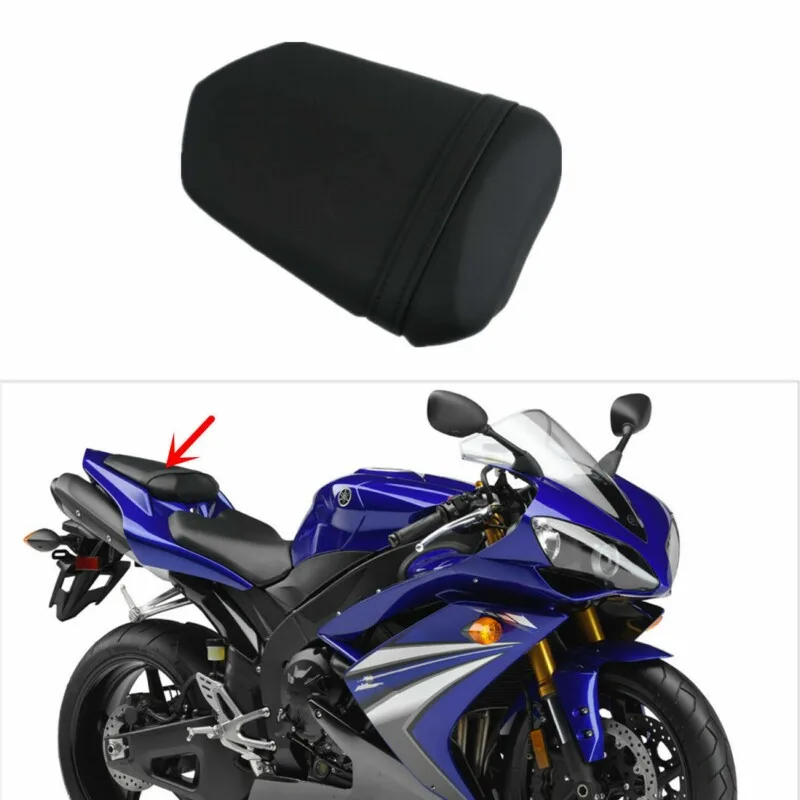 Черное заднее пассажирское сиденье мотоцикла для Yamaha YZF R1 YZFR1 YZF-R1 2004-2006 2005 |