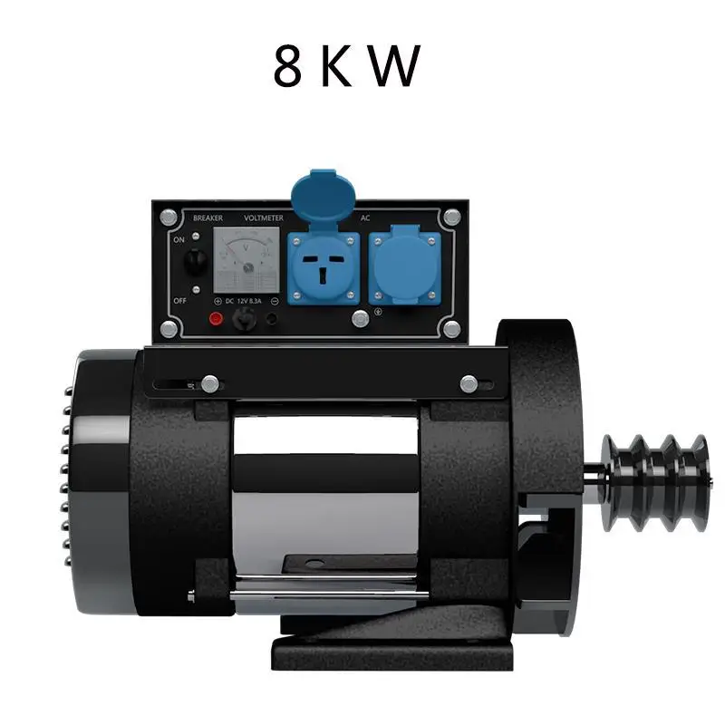 Petit groupe électrogène Diesel 3KW, monophasé 220V, essence, en cuivre, climatiseur domestique, réfrigérateur