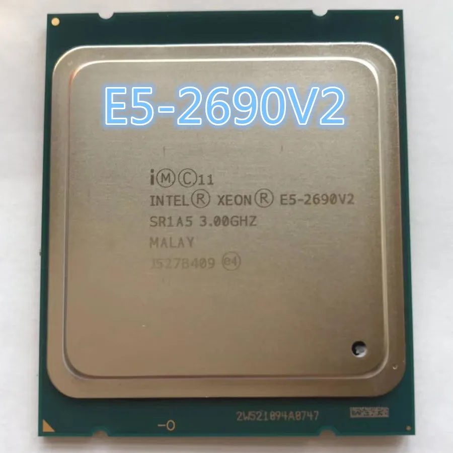 Процессор Intel E5-2690 V2 2690 ГГц 10 ядер 25 Мб разъем LGA 3 0 ЦП Xeon e5 2011 | Компьютеры и офис