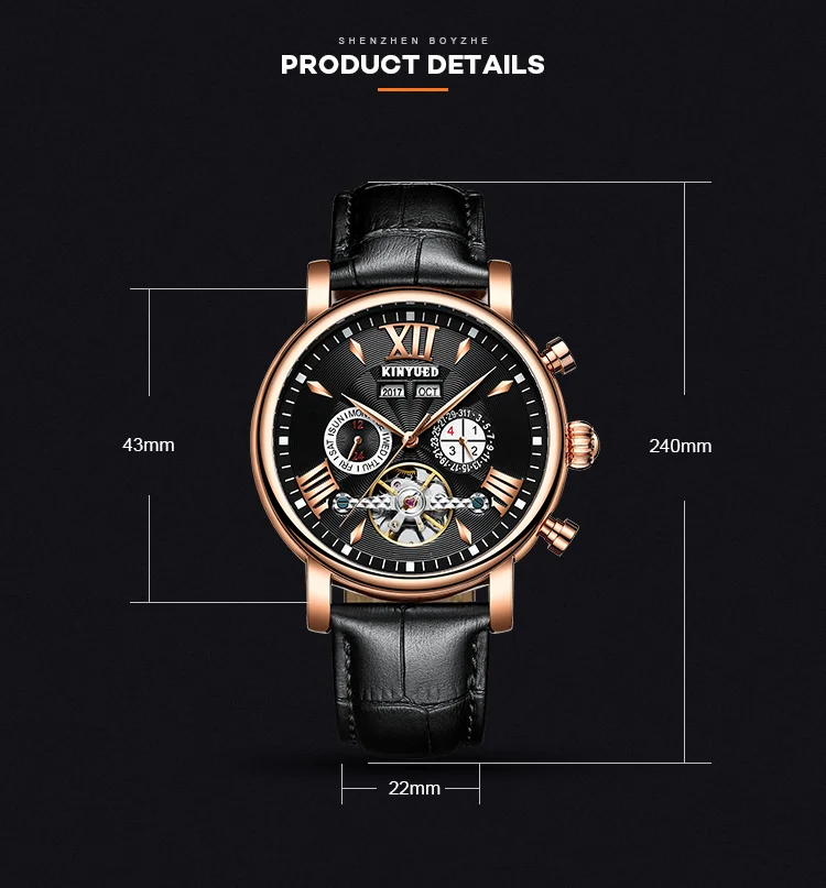 Tourbillon Мужские часы Move для мужчин t Mechanic автоматические мужские для мальчиков студентов год Дата Неделя наручные часы водонепроницаемые полые Reloj Hombre