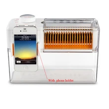 T100 usb Шредер офисный Портативный электрический маленький Шредер мини домашний настольный офисный Шредер 3 уровня секретный с держателем телефона