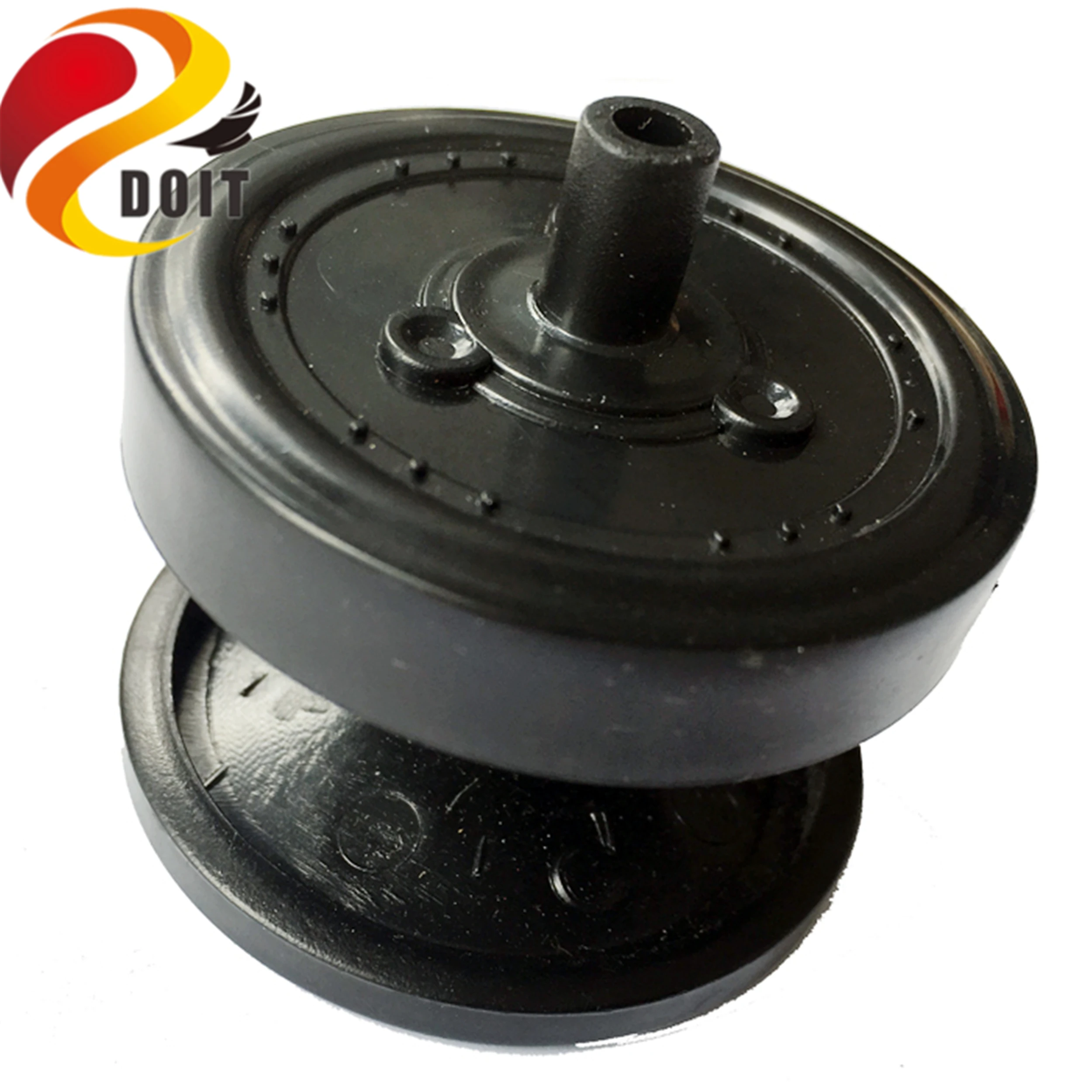 

SZDOIT Plastic Load-Bearing Wheel With M4 Screw Coupling Bearing Wheel For RC Robot Tank Chassis Parts