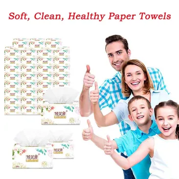 

Paper Towels Soft Toilet Paper White Paper Towels, Household Three-layer Paper Cleaning Supplies Table Kitchen Toilet Paper