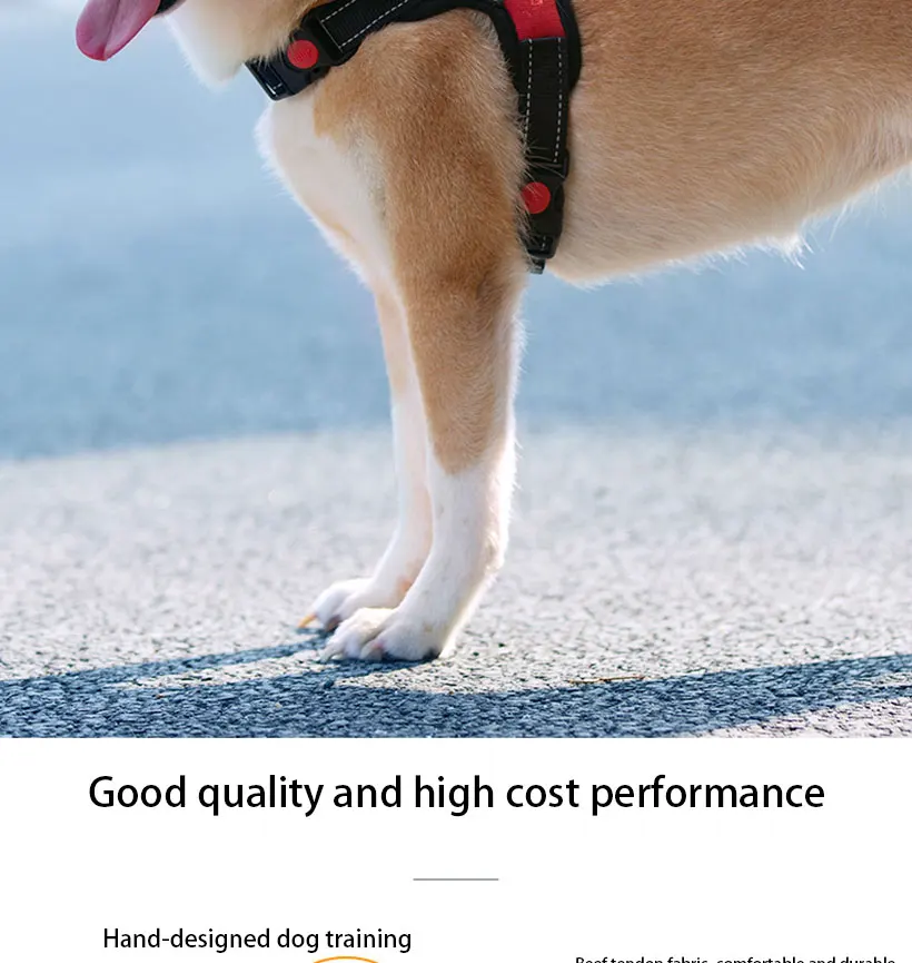 Soft and Adjustable Dog Vest Harness