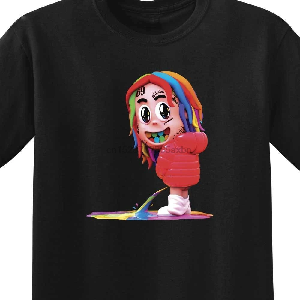 Tekashi 6ix9ine DUMMY BOY - MENS T-SHIRT 20 COLORS TEKA$HI 69 Scum Gang Summer Short Sleeves T-Shirt Fashion | Мужская одежда
