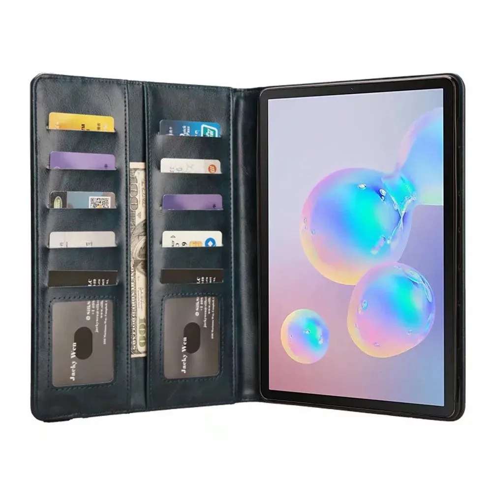 Чехол для планшета для Samsung Galaxy Tab S6 10,5 SM-T860 SM-T865 10," Смарт Магнитная подставка-чехол Fundas Capa+ Экран пленка+ стилус