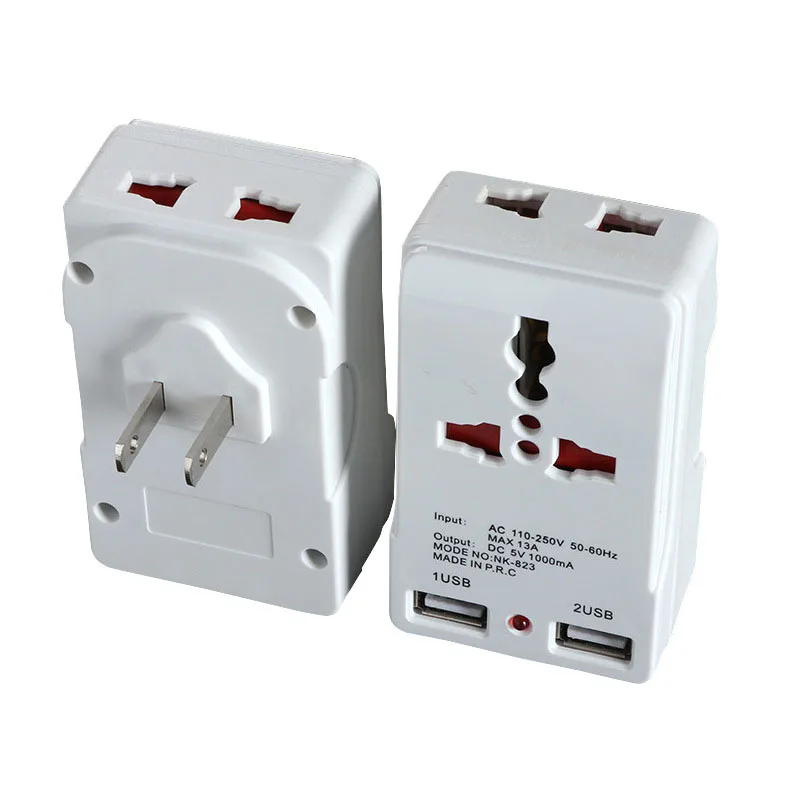 США/ЕС/Великобритания Plug 2 порта USB путешествия зарядки сети стены AC Мультиадаптер питания для всех мобильных телефонов/планшетов зарядное устройство