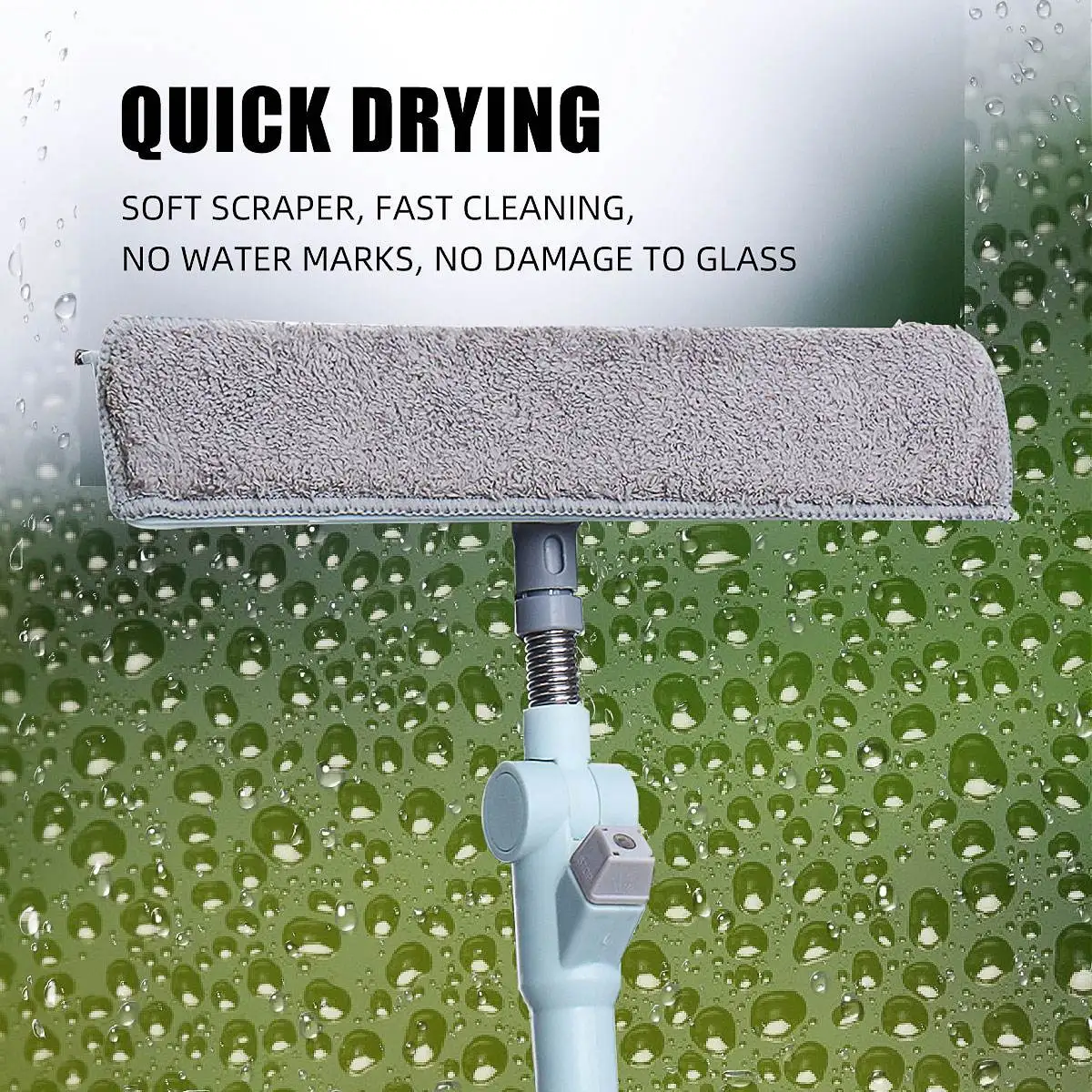 Телескопический стеклоочиститель ось щеткодержателя Scrubber для очистки окон скребок с распылителем бытовые инструменты для уборки