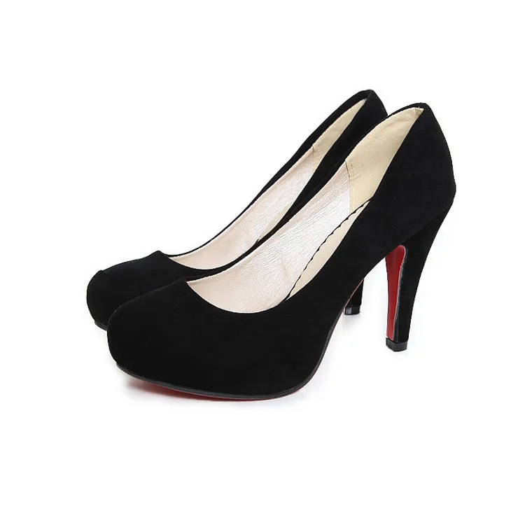 Женская обувь; женские красные свадебные туфли-лодочки; маленькие размеры 32-33; кожаные туфли на очень высоком каблуке и платформе; тонкие туфли с красной подошвой; большие размеры 43, 46, 47