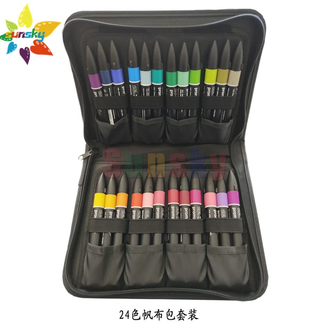 Winsor & Newton Promarker Neon Art Markers 6 Colors Highlighter Fluorescent  Colors - AliExpress