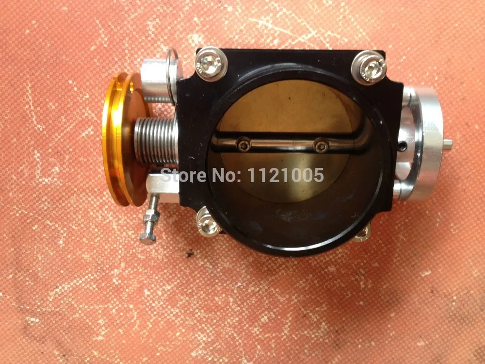 

UNIVERSAL CNC HIGH FLOW INTAKE THROTTLE BODY 70MM BLACK fit for HONDA TOYOTA NISSAN VW ...