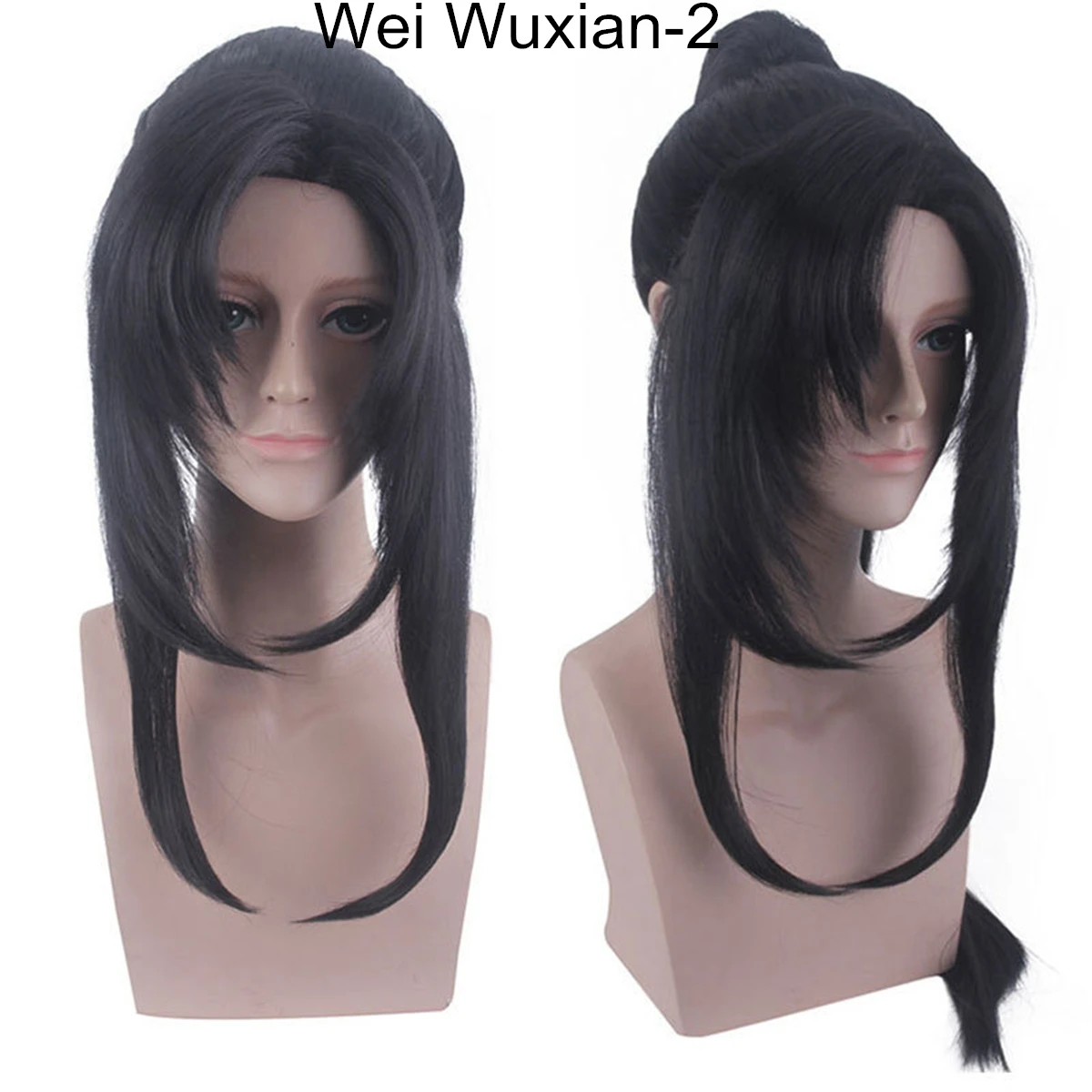 Wei Wuxian Jiangcheng Lan Wangji Wig Cosplay Mo Xuanyu Mo Dao Zu Shi Anime Grandmaster of Demonic Cultivation Cosplay Halloween - Цвет: 2