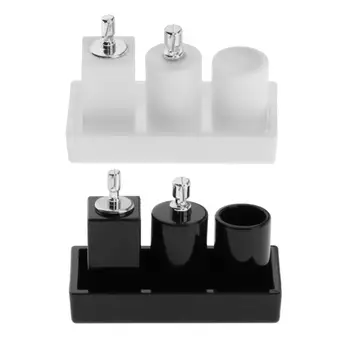 

Dollhouse Furniture Miniature Bathroom Set Accessories 4PCS-1:12 Scale