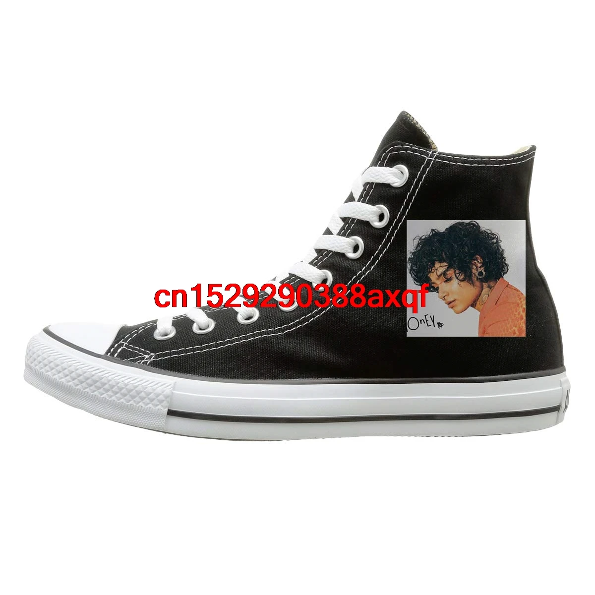 

High-top Canvas Shoes Sneaker Ke-hlani Casual Walking Shoes for Mens Womens