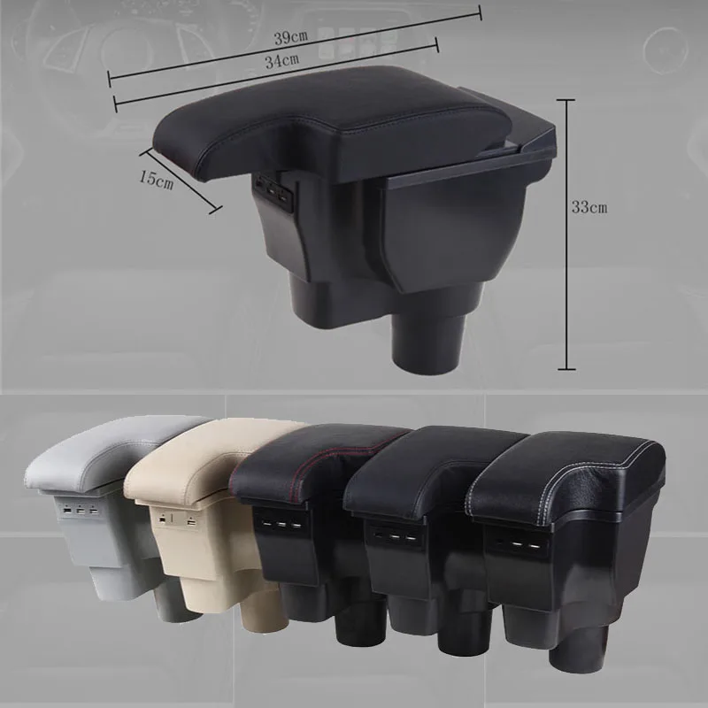Armrest Storage box for Kia Rio 4 Kia Rio X X-Line Auto Interior