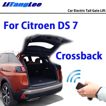 

LiTangLee Car Electric Tail Gate Lift Trunk Rear Door Assist System For Citroen DS 7 Crossback Original Key Remote Control