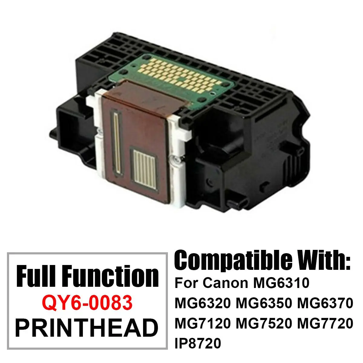 

NEW 1Pcs Printhead Print Head Printer Parts for Canon QY6-0083-000 MG6320 MG7120 MG7520 MG7720 IP8720