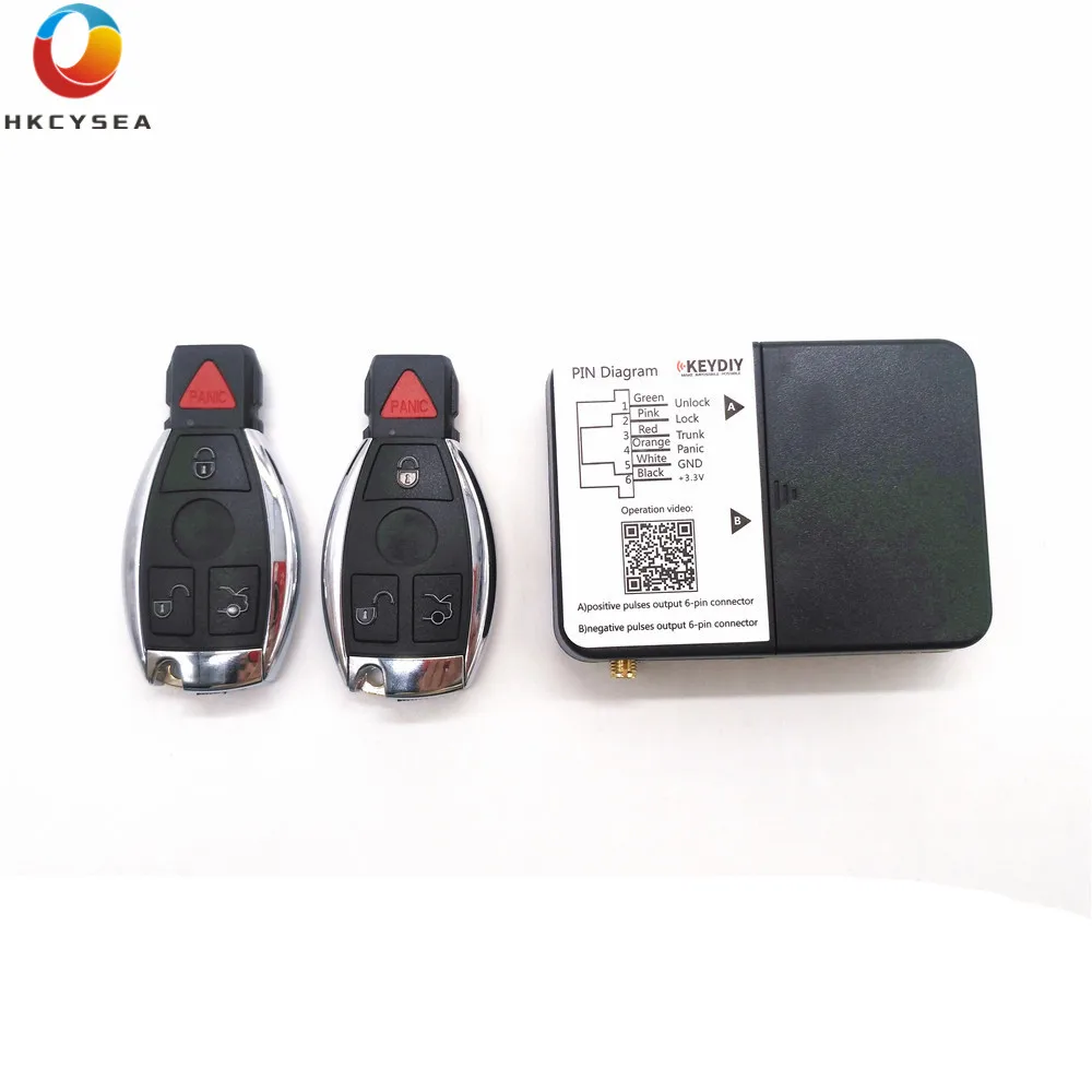 HKCYSEA Новое поступление KEYDIY добавлены функция входа без ключа для автомобилей Benz такие же как KD Универсальный интерфейс