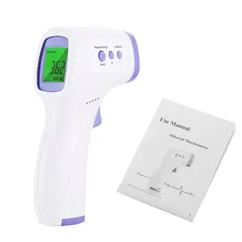 

Non-Contact Infrared Forehead Thermometer High Precision Thermometer Kid Adults Digital Infrared Fever Thermometer