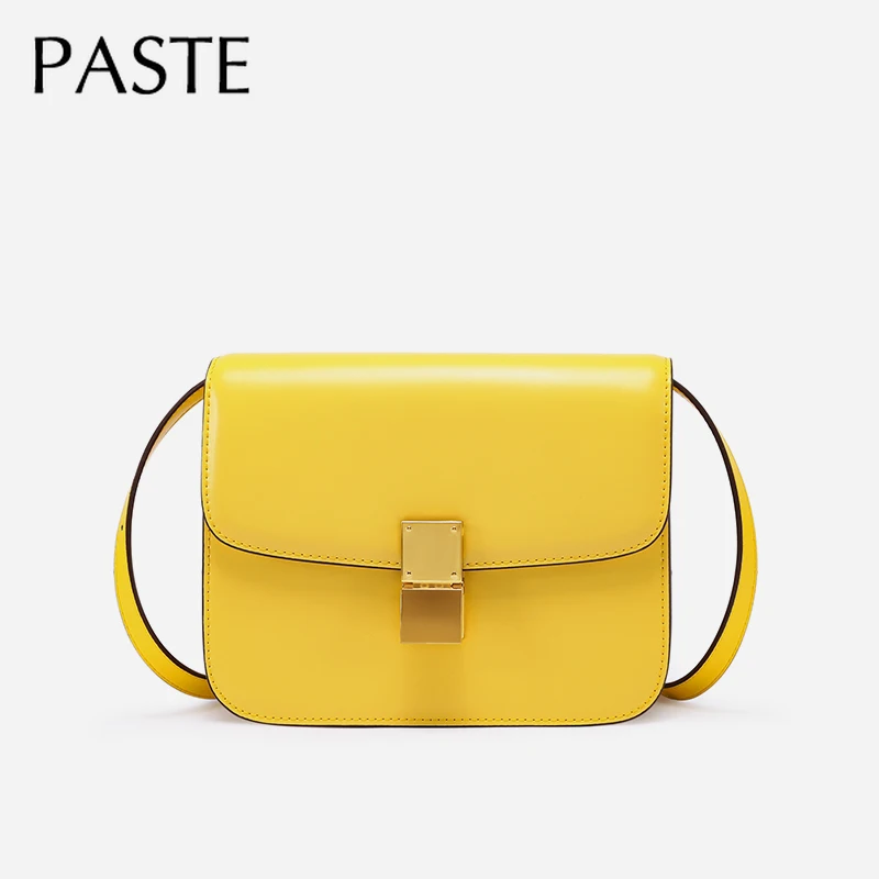 Летняя женская сумка в коробке из натуральной кожи брендовая дизайнерская через