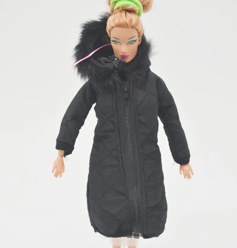 black coat for barbie 3
