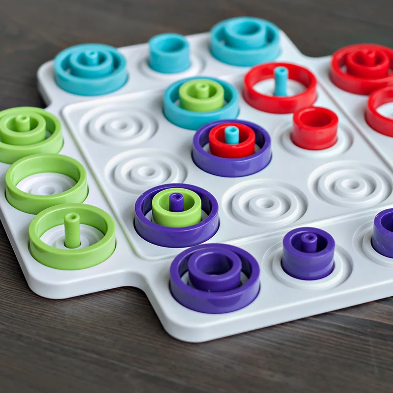 

Round Circle Game Parent-child Interactive Puzzle Educational Board Game Focus Attention Training Board Game Toy