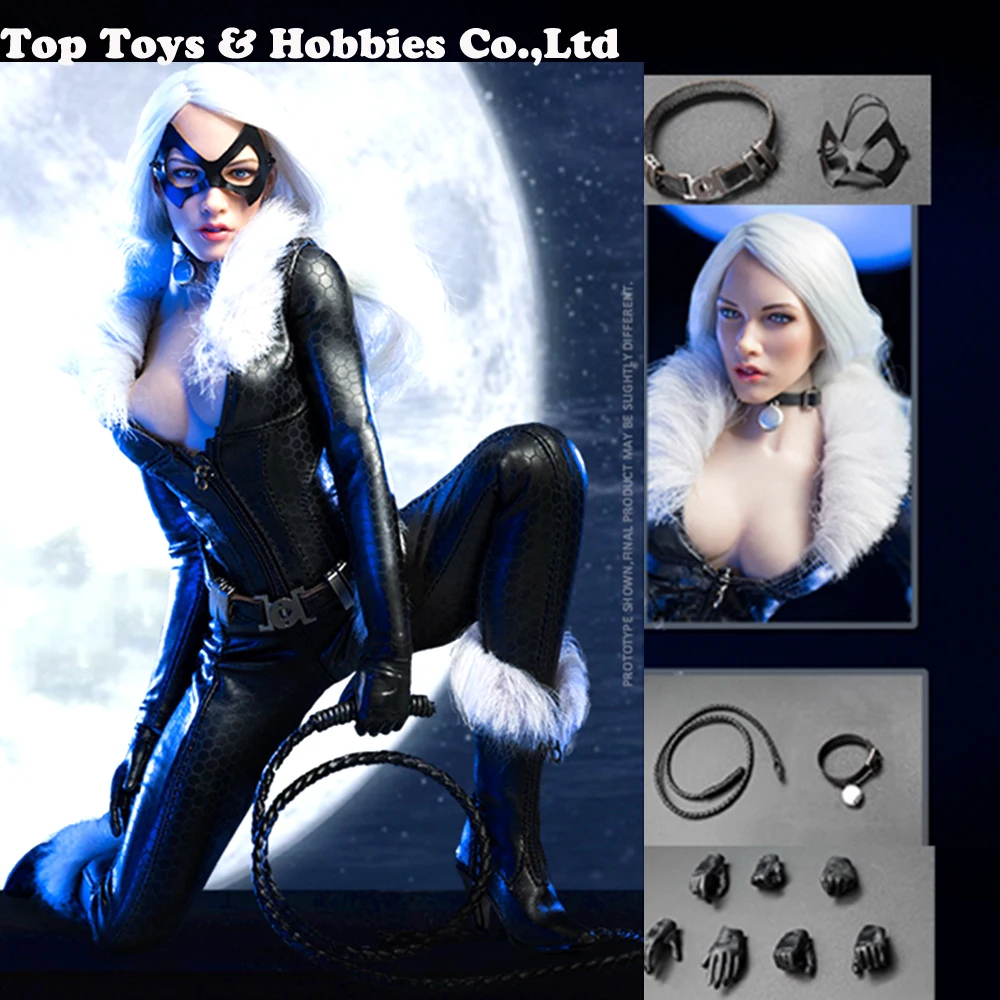 

Cosplay 1:6 Female Figure Accessory Clothes Set VERYCOOL VCL-1001 1/6 Scale CATWOMAN Fit FOR 12inches large bust seamless Body