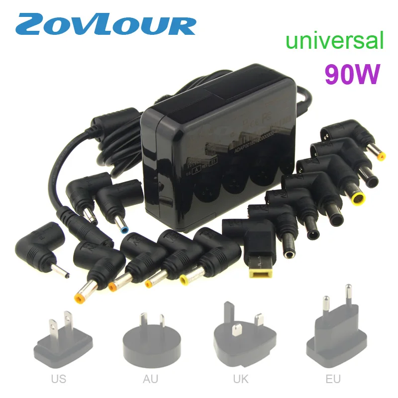 

90W 6A 5A 4.9A 4.74A 4.7A 4.62A 4.5A 4.1A 4A Universal Power Adapter Charger for Acer Asus Dell HP Lenovo Toshiba Laptop