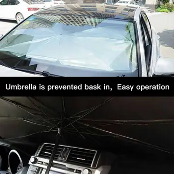 

Heat Car Sun Visors Sunshield Black and silver Universal Car Gear Sunshade