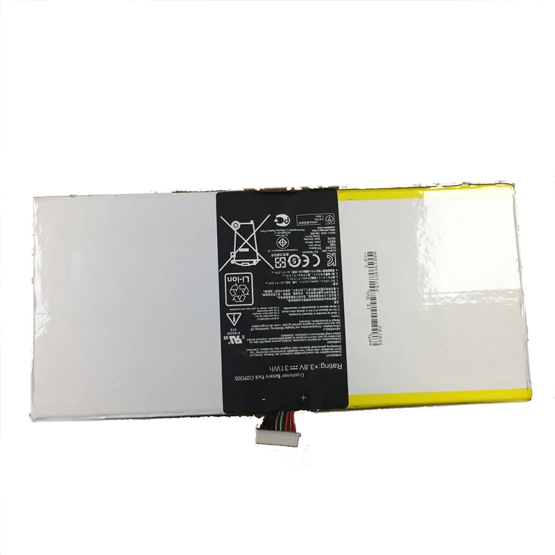 Сменный аккумулятор C12P1305 7900mAh литий-полимерный аккумулятор для ASUS Transformer Pad TF701T K00C TF501T K010 Tab