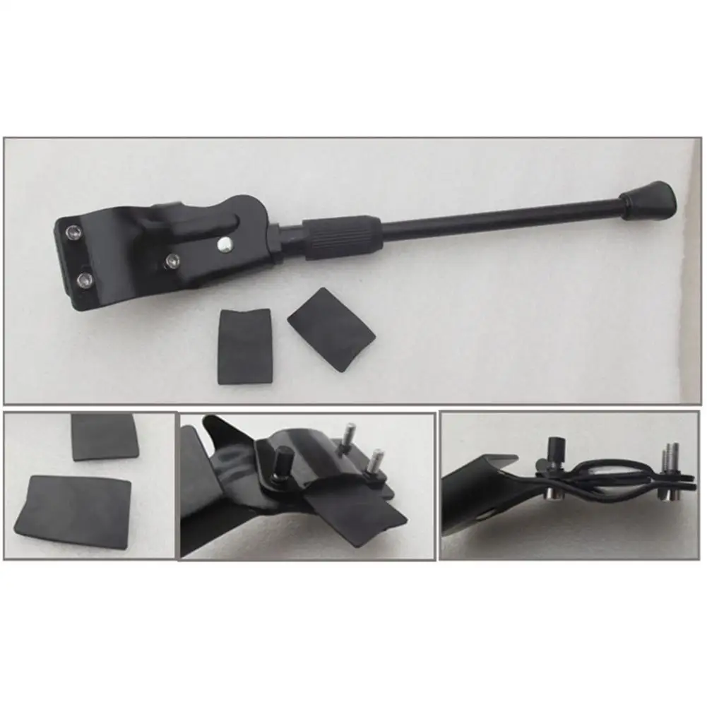 Черный горный велосипед kickstand аксессуары для верховой езды Подножка для велосипеда запасные части