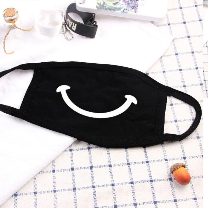 1pc Face Mouth Mask Unisex Camouflage Mouth-muffle Unisex Respirator Stop Air Pollution Cartoon Lovely Cotton Mask