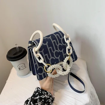 

Summer New Ladies Small Bag 2020 New Fashion Popular Shoulder Messenger Bag Wild Small Square Bags Women Purse and Handbags