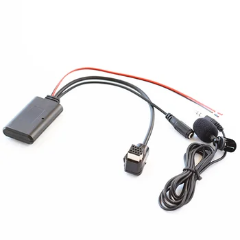 

Car Bluetooth AUX Adapter Wireless Audio Phone Call Hands Free Microphone For Pioneer P99 P01 CD DVD