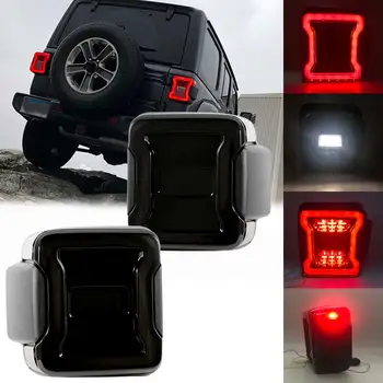 

New LED Tail Lights Wrangler JL Brake Reverse Lamp Back Up Rear Parking Stop Light Daytime Running for Jeep Wrangle JL 2018-2019