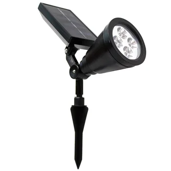 

Outdoor Solar Spotlights Powered Adjustable Wall Light Landscape Lighting,Bright and Dark Sensing,Auto on/Off for Yard