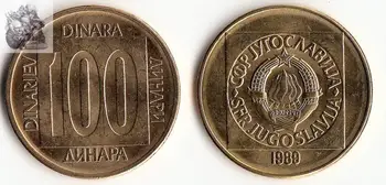 

Yugoslavia 100 Dinar Coin Europe New Original Coins Unc Commemorative Edition 100% Real Rare Eu Random Year