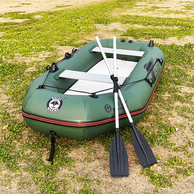 New Arrive 230cm Inflatable Boat 3 Person Fishing Kayak Air Mat