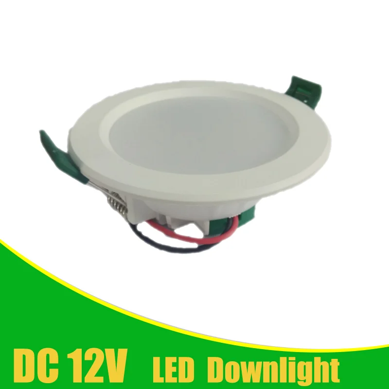 

DC 12V Led Downlight 18W 15W 12W 9W 5W Led Ceiling Recessed Grid Downlight Round Ceiling Light Panel Light Cold White 6500k