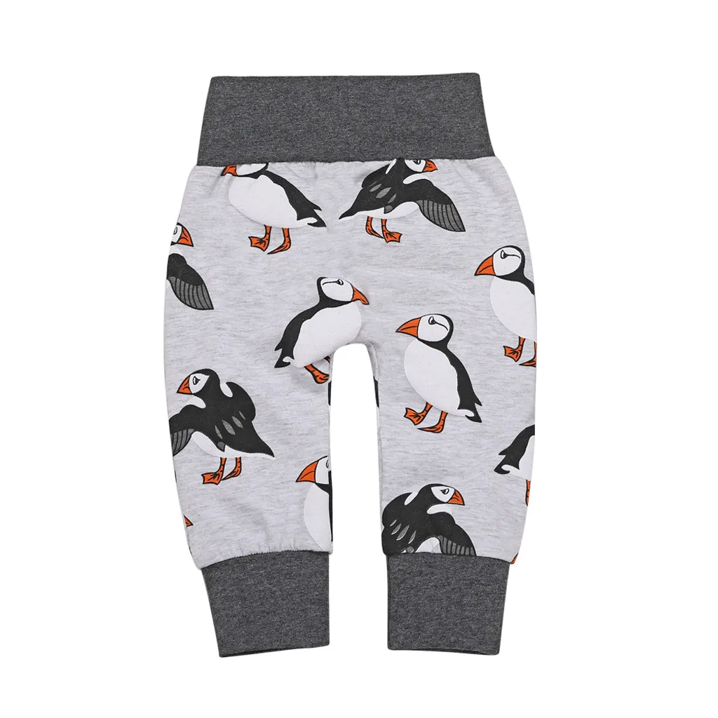 Clothing Sets Children Boys Girls Fashion Clothes Newborn Infant Baby Boys Hoodie T Shirt Tops+ Cartoon Bird Pants Outfits Set