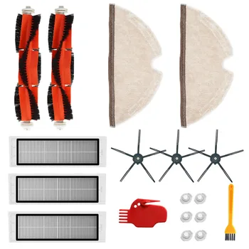 

Roller Brushes Filters Mop Cloths Soft Silicone Side Brushes Water Cores For Xiaomi Roborock S5 S50 S55 S6 Vacuum Cleaner Parts